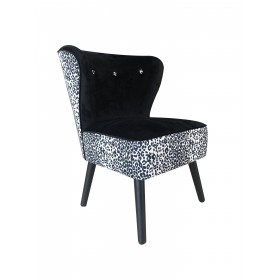 Nyami Chair - Black Velvet 